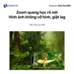 Camera Wifi DA3 Pro DOSCOM - zoom quang học tầm nhìn xa 15m