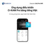 Camera Wifi DA3 Pro DOSCOM - ứng dụng O-KAM Pro tiếng Việt