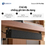 DI1 Pro Max lắp dưới mặt bàn họp