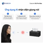 Ứng dụng AI nhận diện giọng nói trên DI3 Pro Max