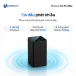 136 đầu phát nhiễu 16mm, phát nhiễu 4 hướng