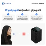 Ứng dụng AI nhận diện giọng nói trên DI4 Pro Max