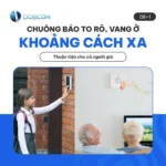 Chuông báo trong nhà của chuông cửa DE1