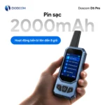 Máy dò D5 Pro pin sạc 2.000mAh hoạt động đến 8 giờ