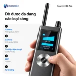 Máy dò đa năng D3 Pro dò camera không dây 2.4GHz, 1.2GHz, tín hiệu điện thoại, WiFi, từ trường