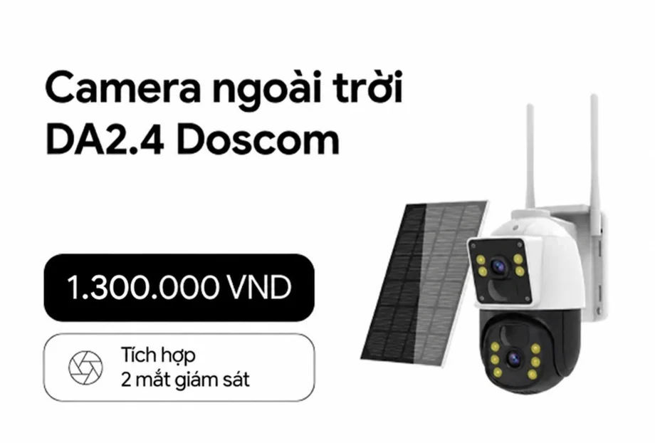 Camera ngoài trời DA2.4 Doscom