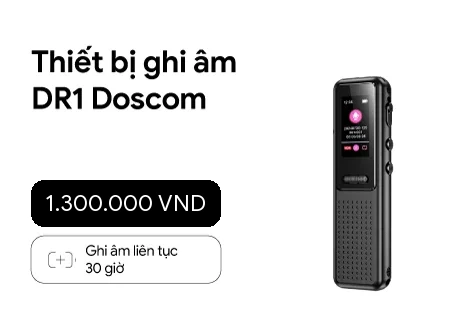 Thiết bị ghi âm DR1 Doscom