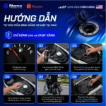 Hướng dẫn sử dụng Noma 120 cho xe máy tại nhà
