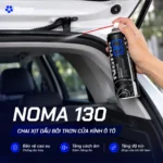 Xịt NOMA 130 vào gioăng kính ô tô