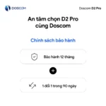 THIẾT BỊ DÒ D2 PRO DOSCOM - DÒ CHUYÊN DỤNG THIẾT BỊ GHI ÂM, MÁY NGHE LÉN, CAMERA ẨN